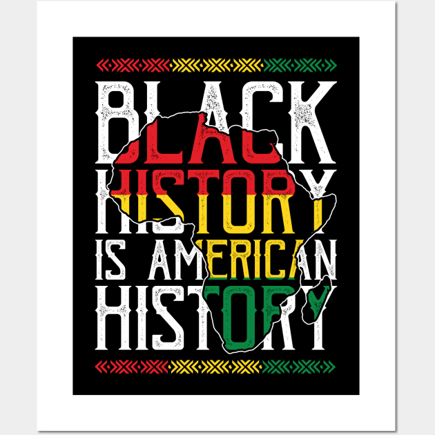 Afrinubi - Black History is American History Wall Art by Afrinubi™